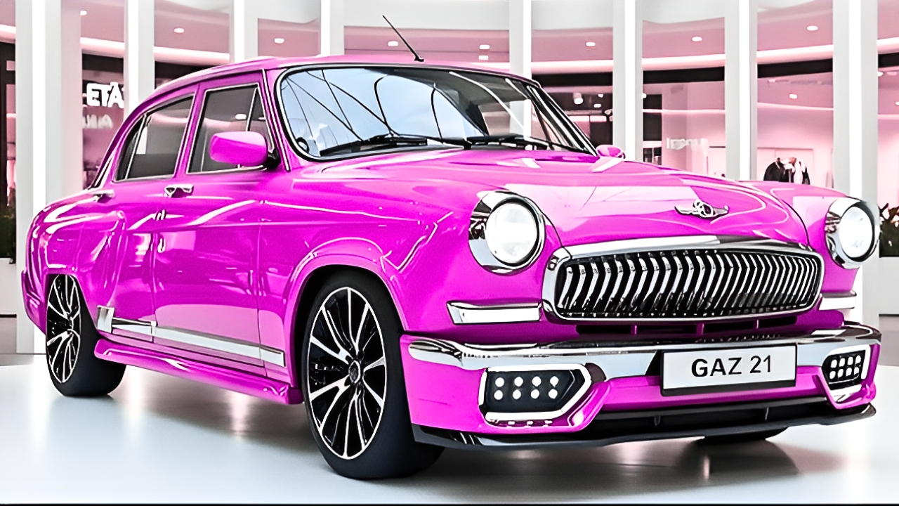 GAZ 21 Volga 2026 Regresa Renovado con Diseño Retro y Tecnología Moderna